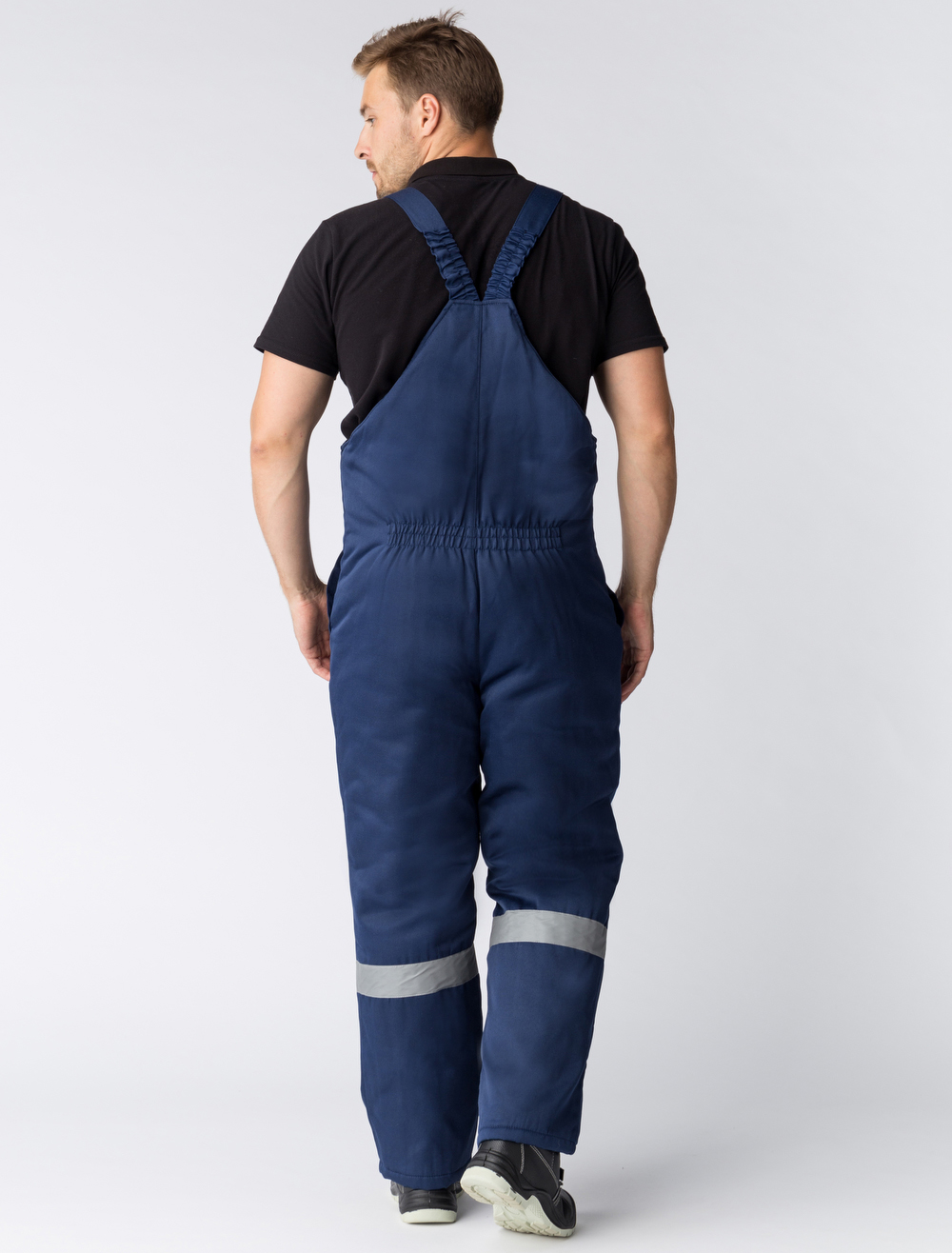 Полукомбинезон зимний Экспертный-Люкс (тк.Смесовая,210), т.синий