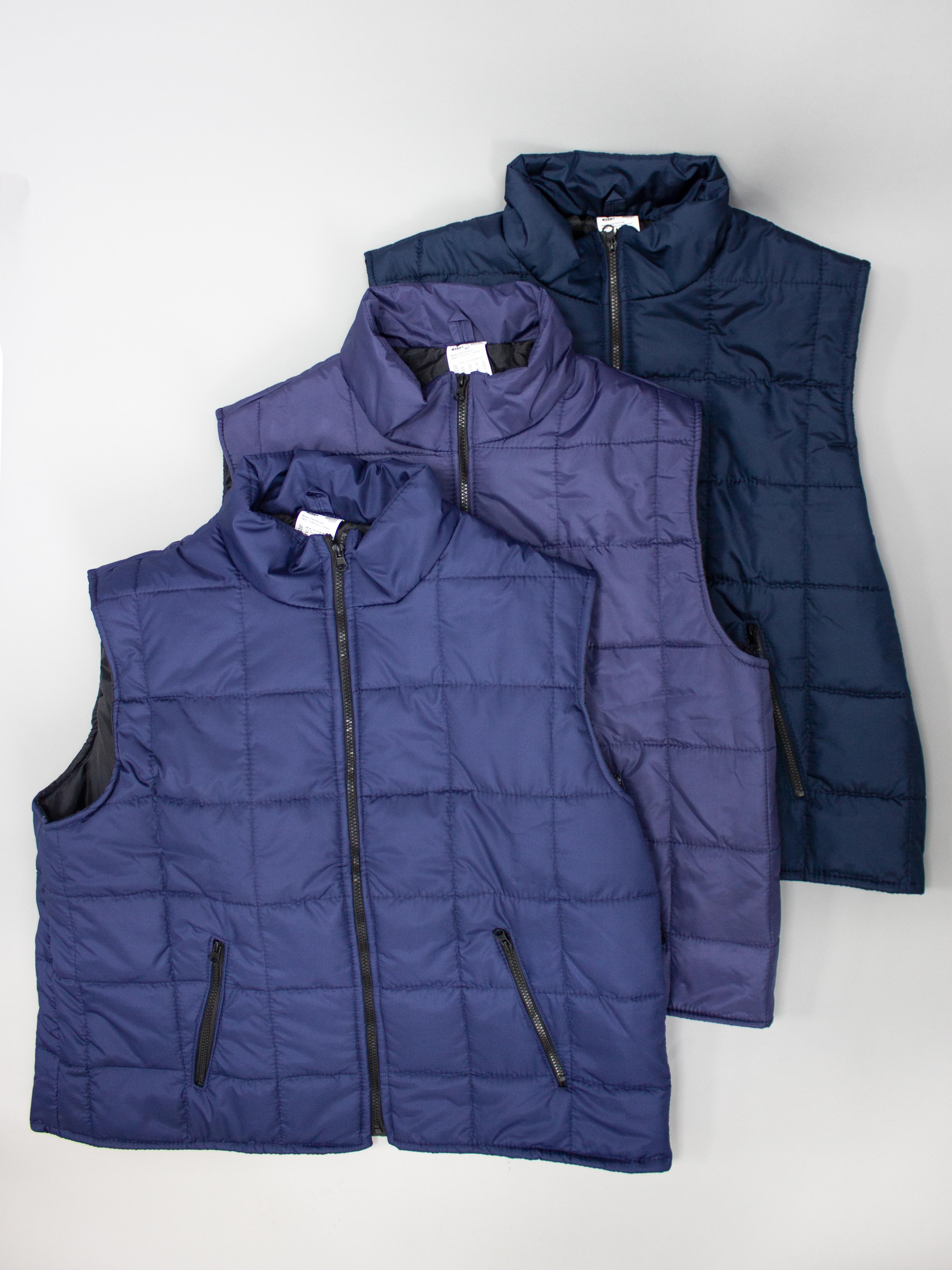 Жилет утепленный Офис (тк.Дюспо), т.синий