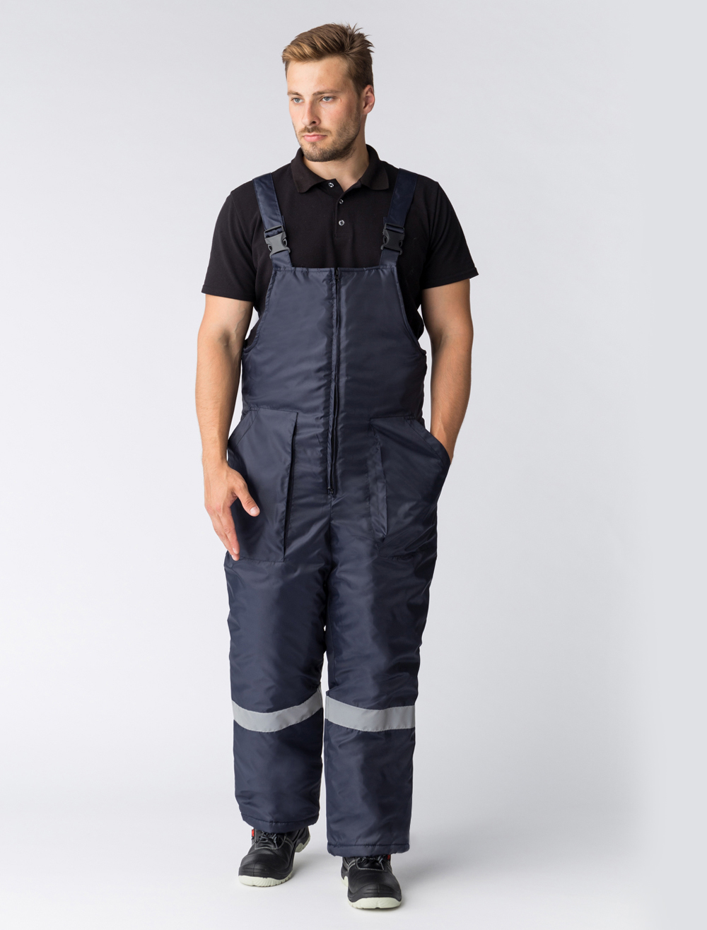 Костюм зимний Мастер (тк.Оксфорд) п/к, т.синий