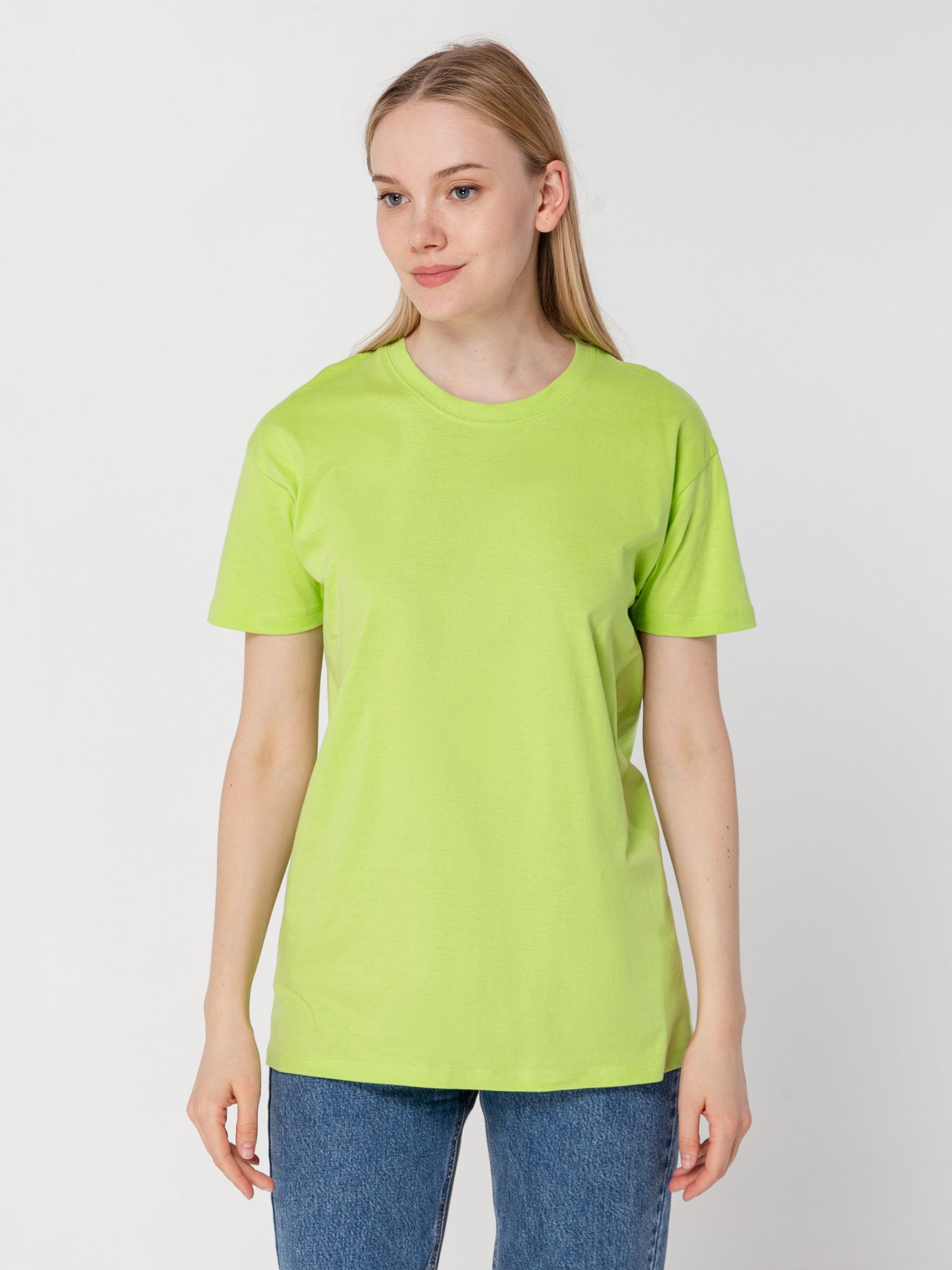 Футболка Regent 150, зеленое яблоко