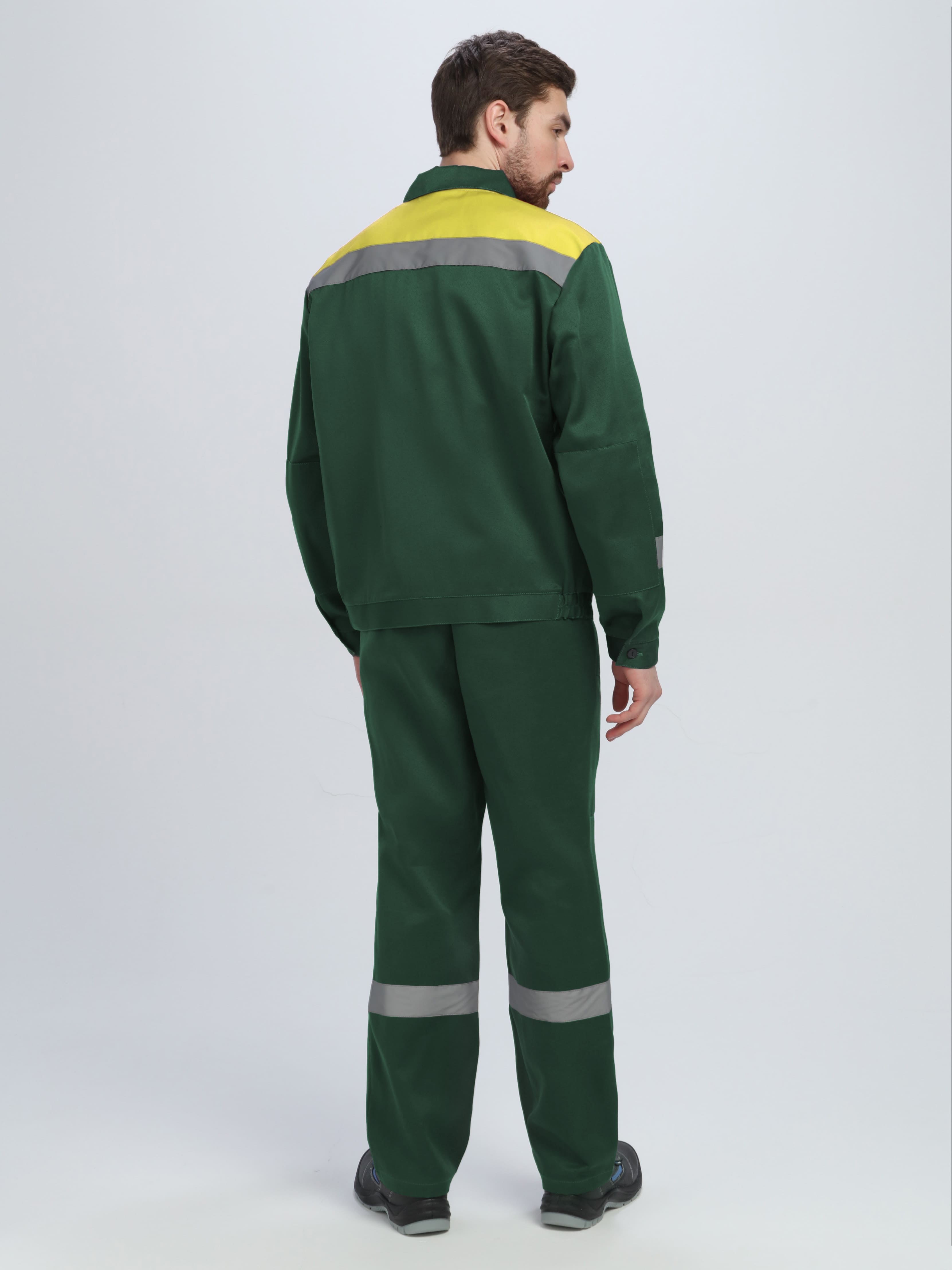 Костюм Легион-1 СОП (тк.Смесовая,210) брюки, зеленый/желтый