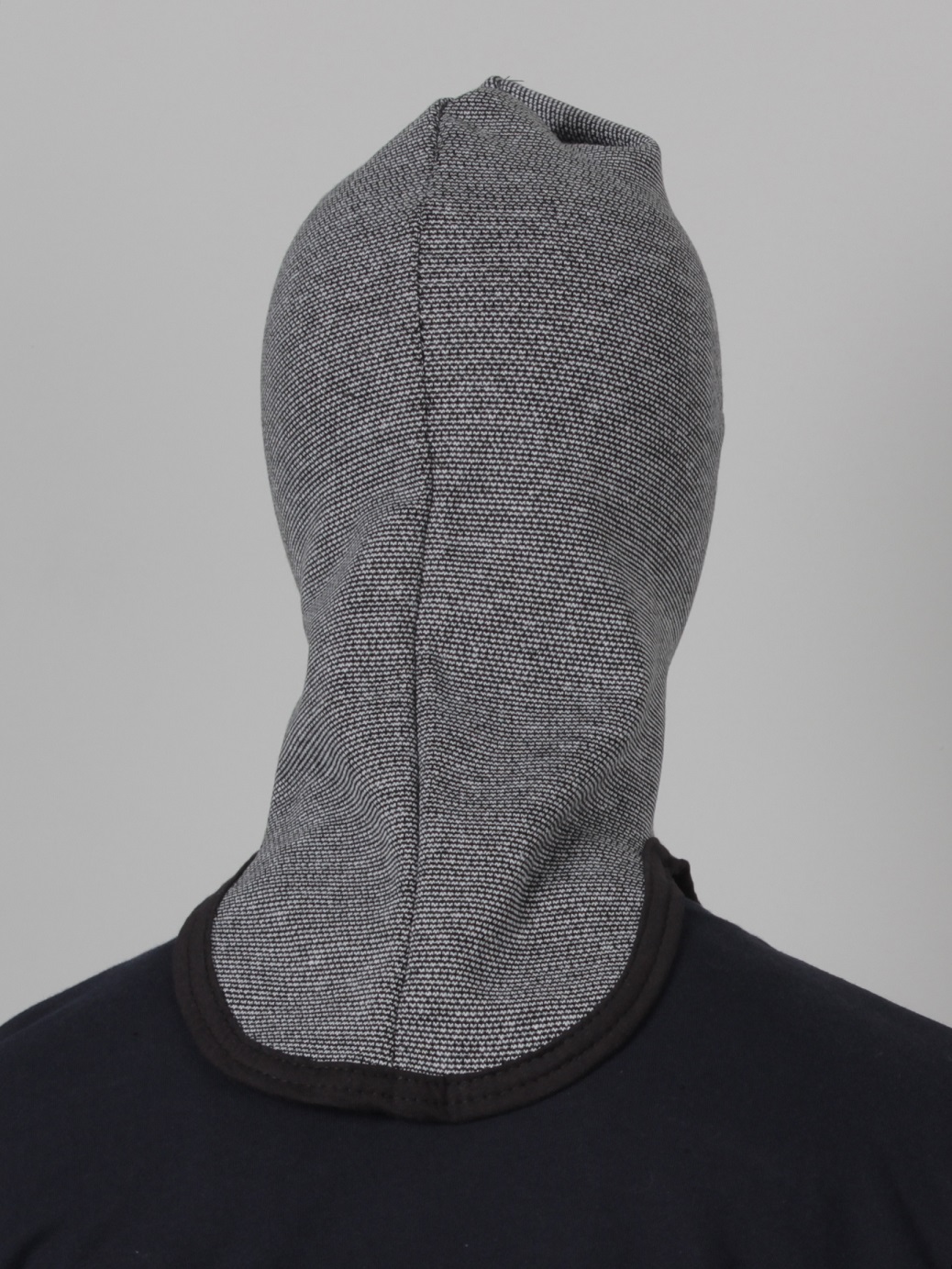 Подшлемник-маска (тк.Хлопок/акрил), серый П166М