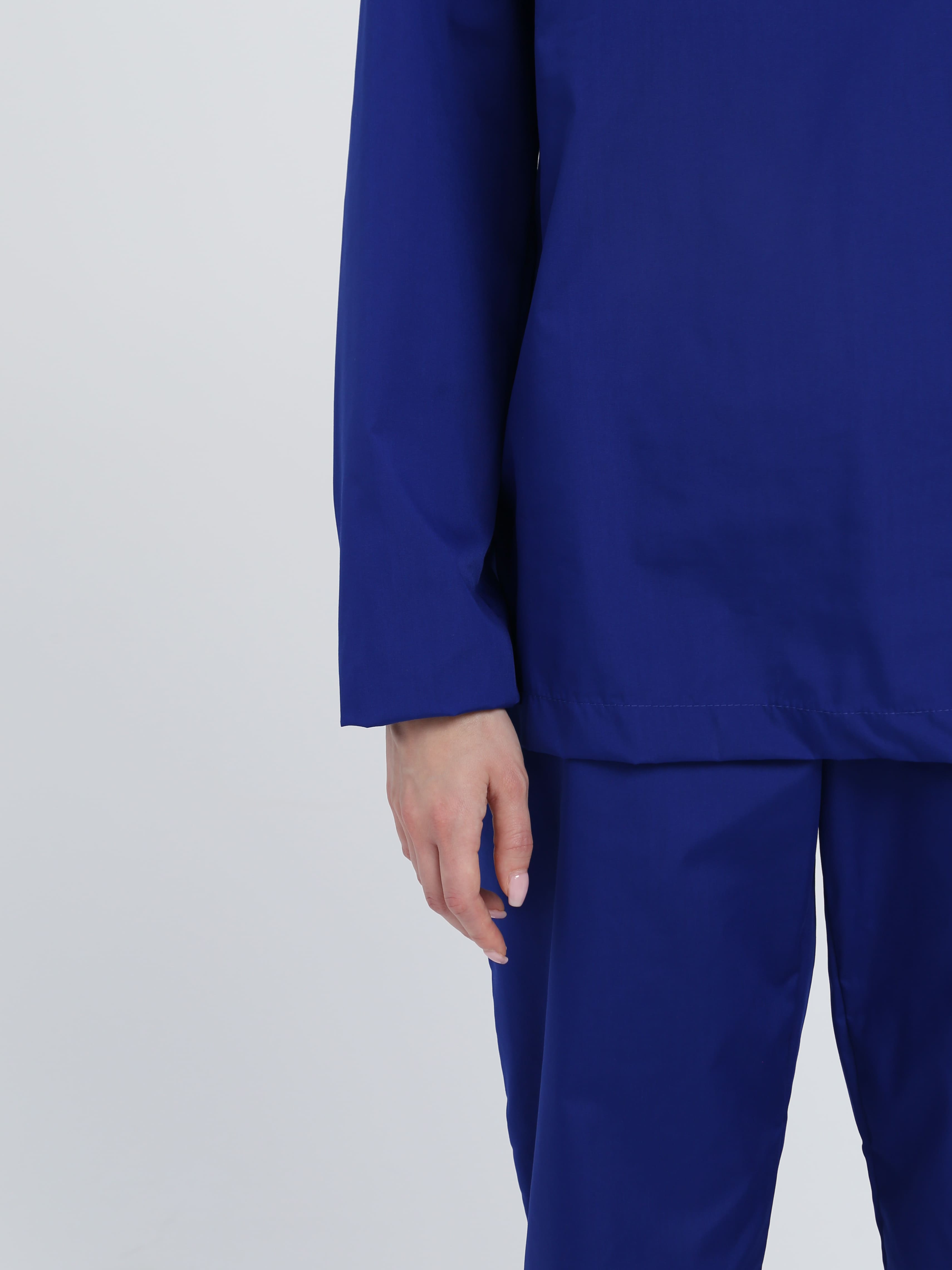 Костюм женский ХАССП-База (тк.ТиСи,120), васильковый