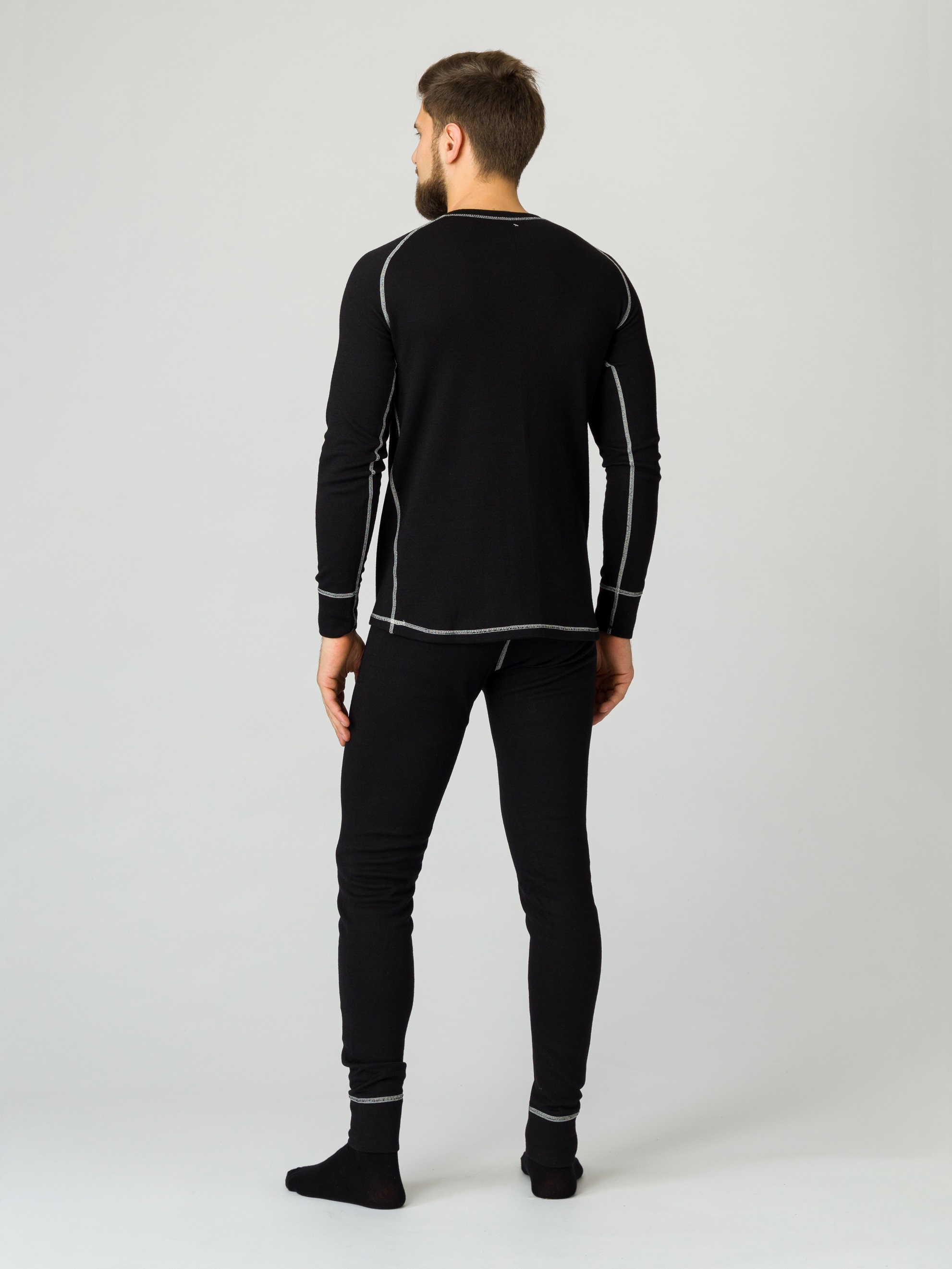 Термобелье Арктика (тк.Хлопок/Акрил/Шерсть,250) , черный