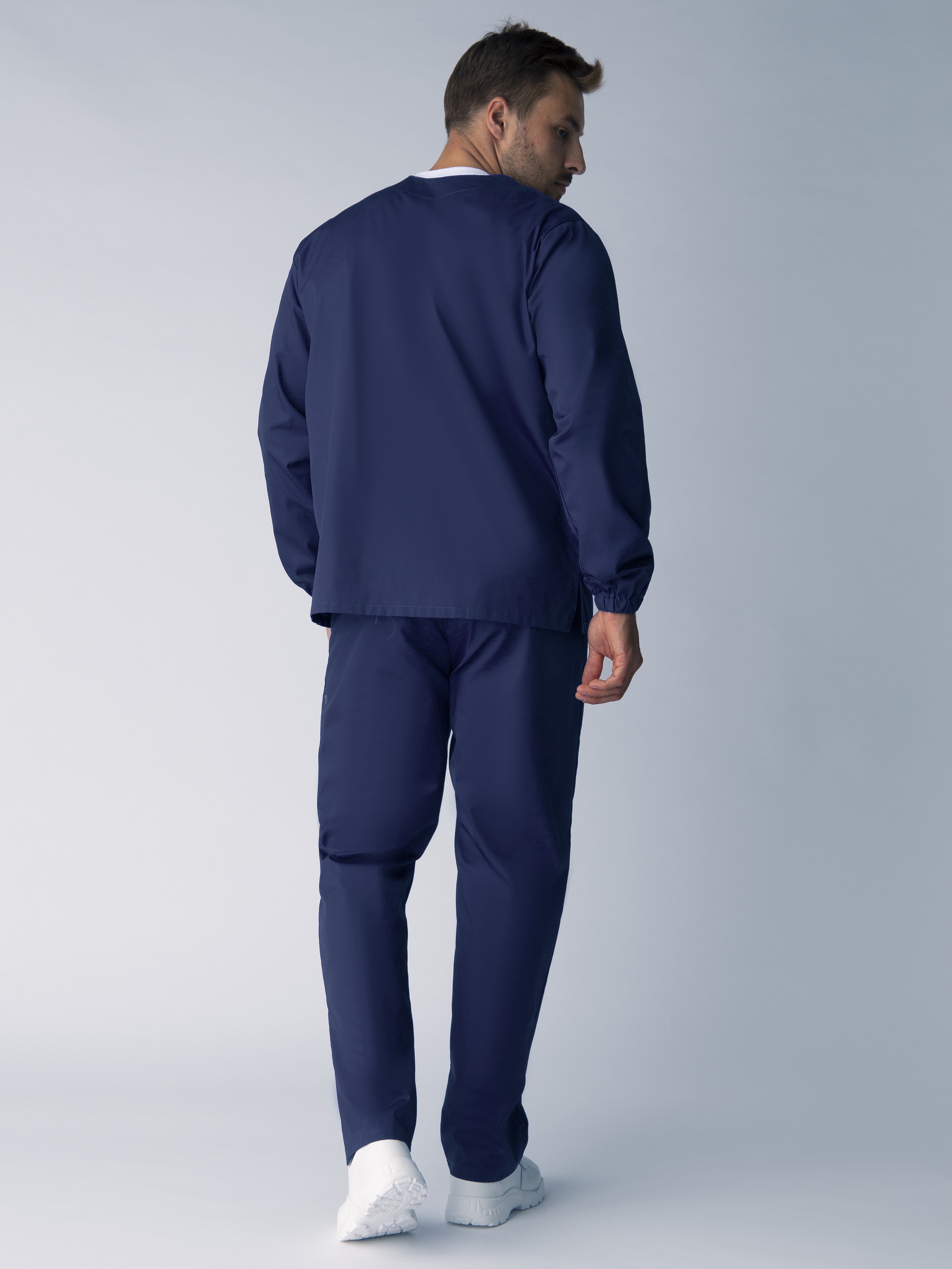 Костюм мужской ХАССП-Стандарт (тк.Оптима,160), т.синий