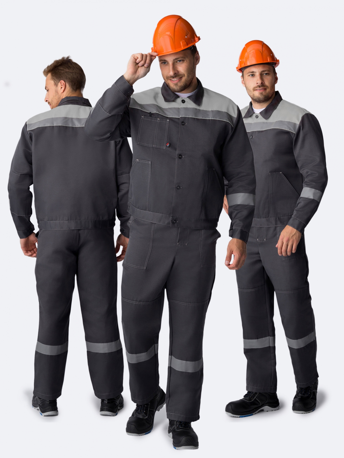 Костюм Легион-2 СОП (тк.Смесовая,210) п/к, т.серый/св.серый