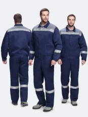 Костюм Легион-2 СОП (тк.Смесовая,210) п/к, т.синий/серый