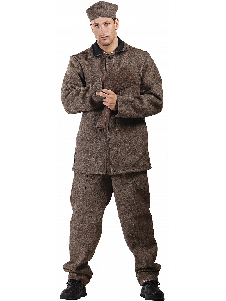 Костюм суконный с КЩС-пропиткой (тк.Сукно,760), коричневый