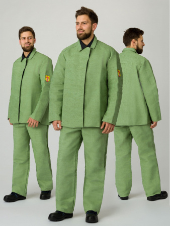 Костюм сварщика 1 кл.защиты (тк.Брезент, 480), цвет (в ассортименте)